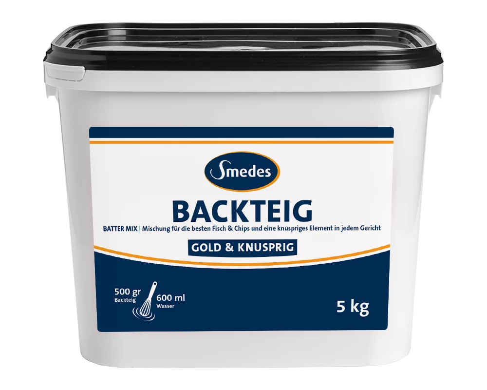 Eimer Smedes Backteig gold & knusprig 5 kg